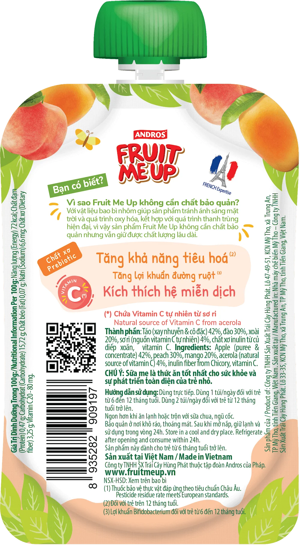 Prebio <br> Mango Peach